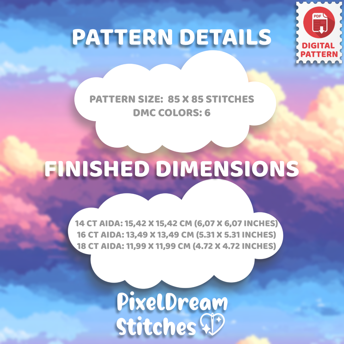 Coffee Break- Cross Stitch Pattern PDF